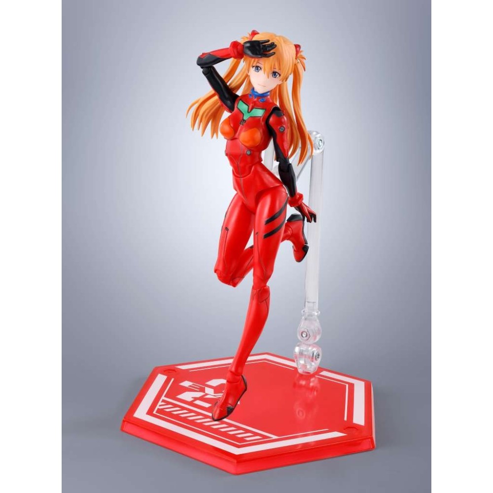 NEON GENESIS EVANGELION ASUKA SHIKINAMI LANGLEY S.H. FIGUARTS ACTION FIGURE BANDAI