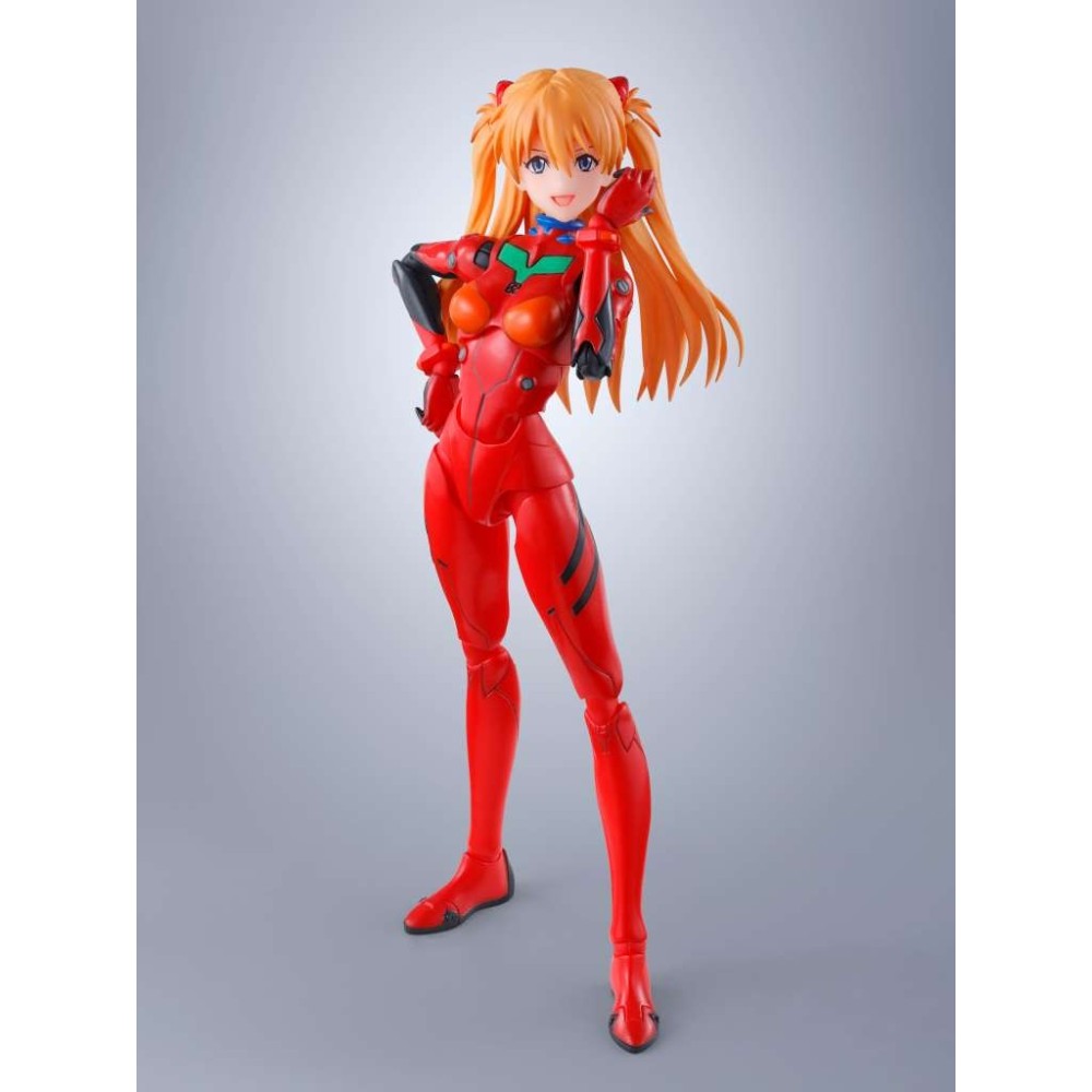 BANDAI NEON GENESIS EVANGELION ASUKA SHIKINAMI LANGLEY S.H. FIGUARTS SERIES PVC ACTION FIGURE