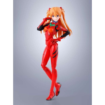BANDAI NEON GENESIS EVANGELION ASUKA SHIKINAMI LANGLEY S.H. FIGUARTS SERIES PVC ACTION FIGURE
