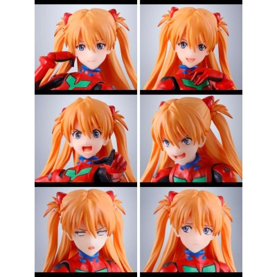 BANDAI NEON GENESIS EVANGELION ASUKA SHIKINAMI LANGLEY S.H. FIGUARTS SERIES PVC ACTION FIGURE