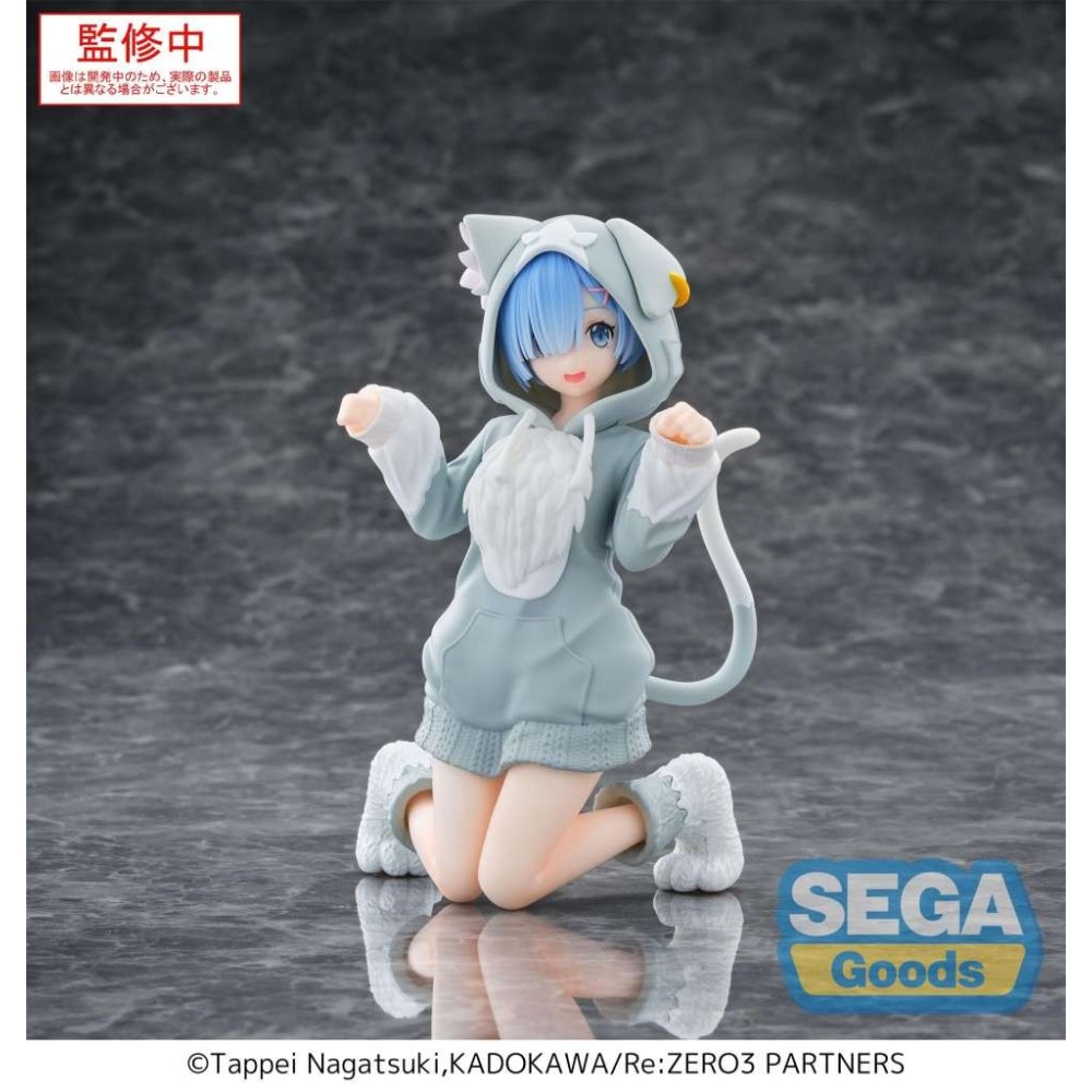 SEGA GOODS RE:ZERO REM MOFUMOFU PACK YUMEMIRIZE STATUE PVC FIGURE