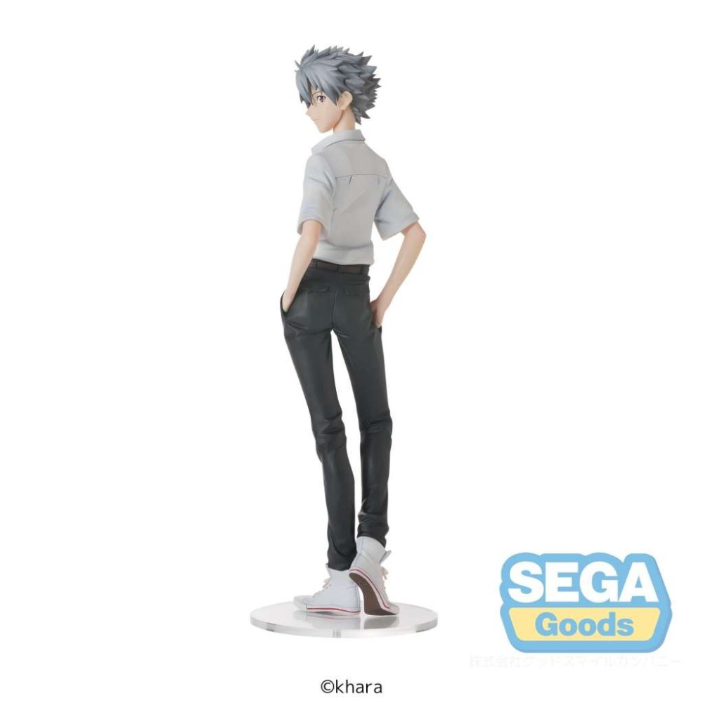 REBUILD OF EVANGELION KAWORU UNIFORM HIGH PREMIUM STATUA FIGURE SEGA GOODS