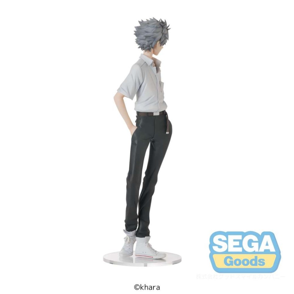 REBUILD OF EVANGELION KAWORU UNIFORM HIGH PREMIUM STATUA FIGURE SEGA GOODS