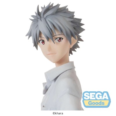 REBUILD OF EVANGELION KAWORU UNIFORM HIGH PREMIUM STATUA FIGURE SEGA GOODS