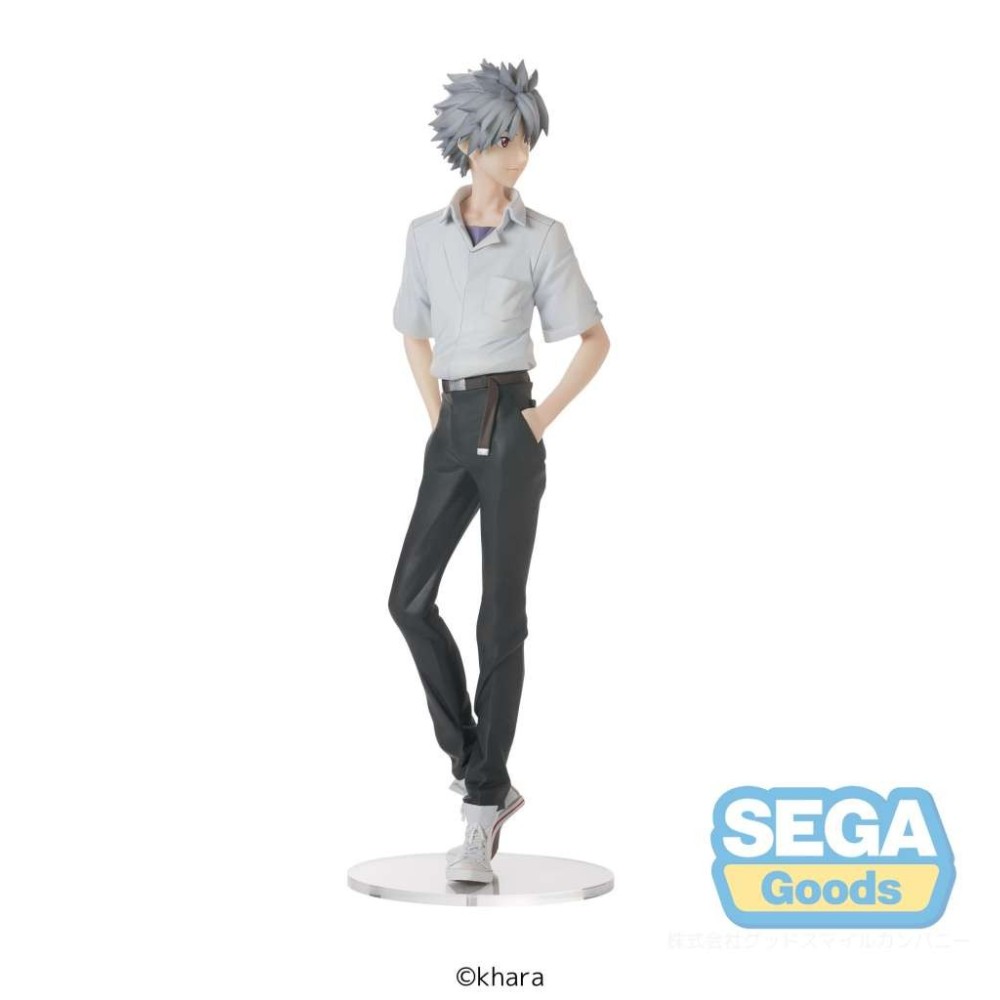 REBUILD OF EVANGELION KAWORU UNIFORM HIGH PREMIUM STATUA FIGURE SEGA GOODS