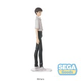 SEGA GOODS REBUILD OF EVANGELION SHINJI IKARI UNIFORM HIGH PREMIUM STATUE PVC FIGURE