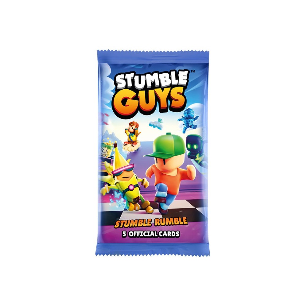 STUMBLE GUYS STUMBLE RUMBLE OFFICIAL CARDS 20 BUSTE