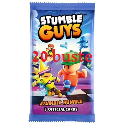 STUMBLE GUYS STUMBLE RUMBLE OFFICIAL CARDS 20 BUSTE