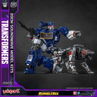 TRANSFORMERS BUMBLEBEE SOUNDWAVE MODEL KIT AMK PRO SERIES ACTION FIGURE YOLOPARK