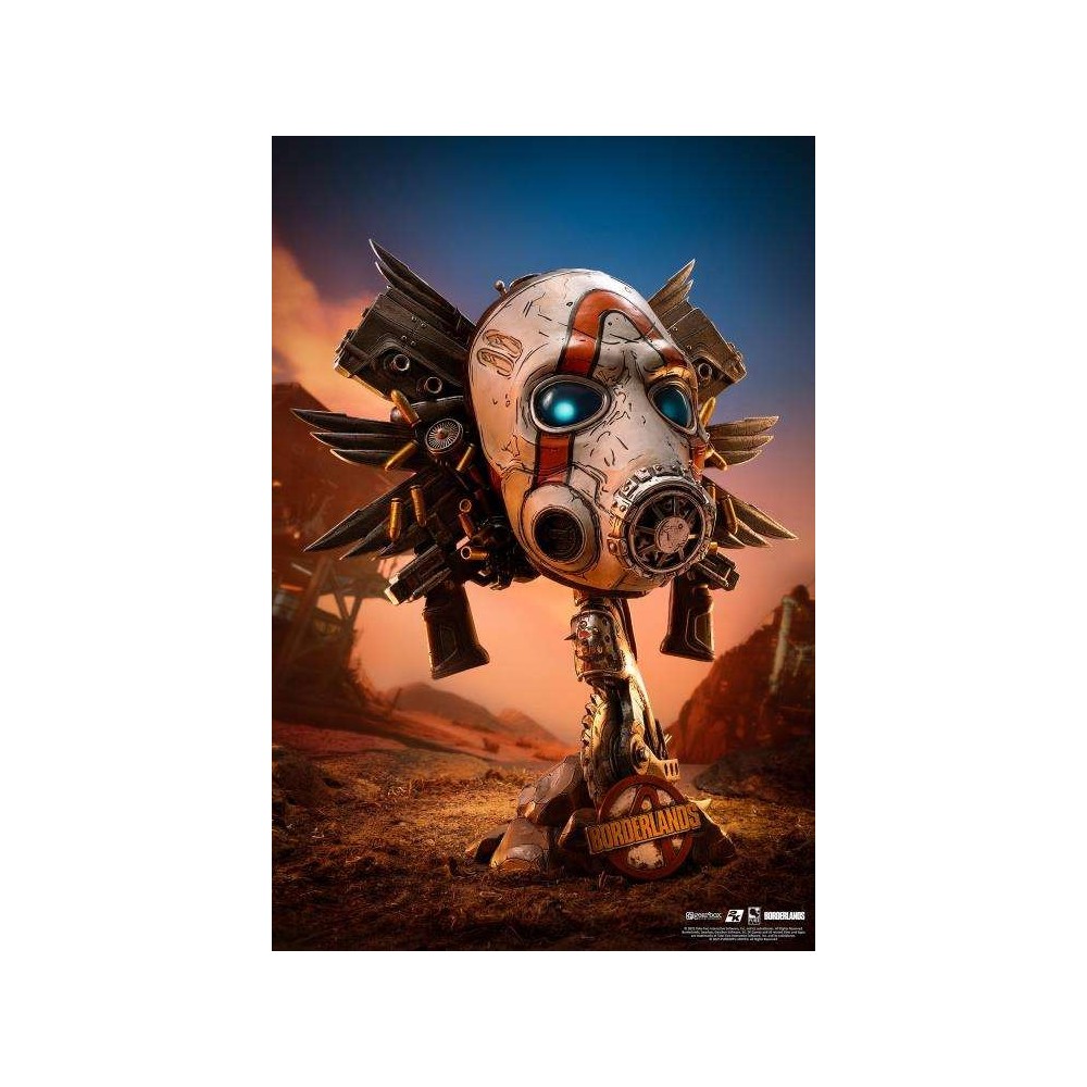 PURE ARTS BORDERLANDS PSYCHO BANDIT ART MASK RESIN STATUE DIORAMA