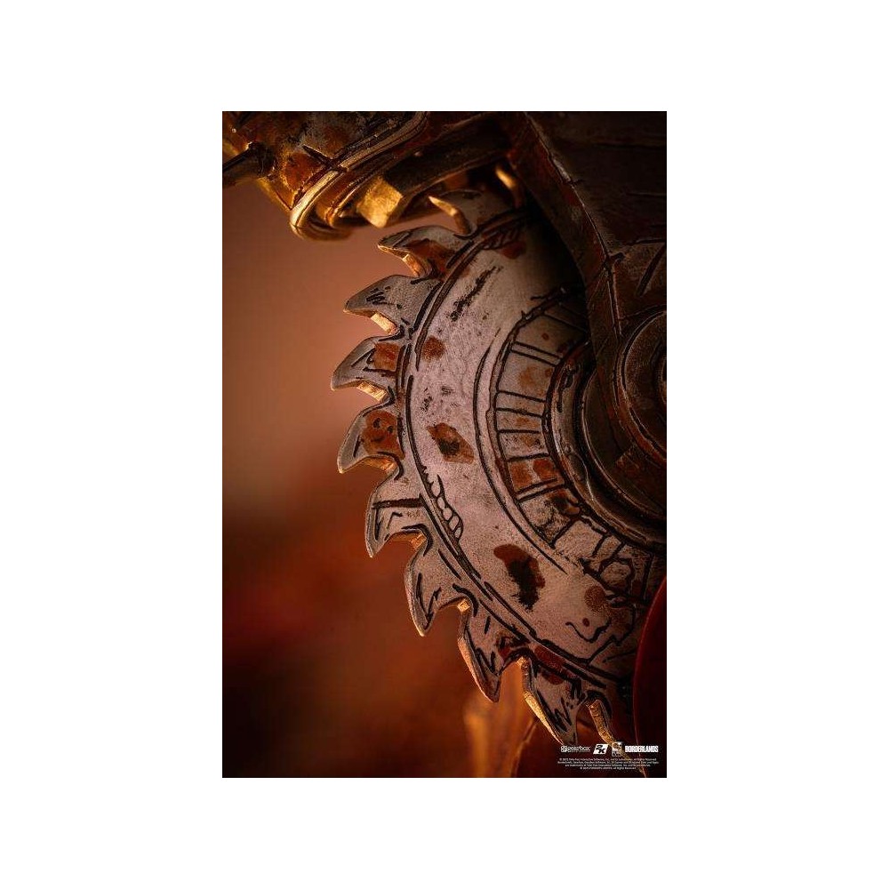 PURE ARTS BORDERLANDS PSYCHO BANDIT ART MASK RESIN STATUE DIORAMA