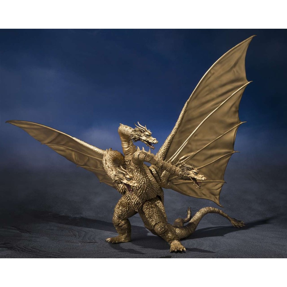 GODZILLA KING GHIDORAH 1972 S.H. MONSTERARTS FIGUARTS ACTION FIGURE BANDAI