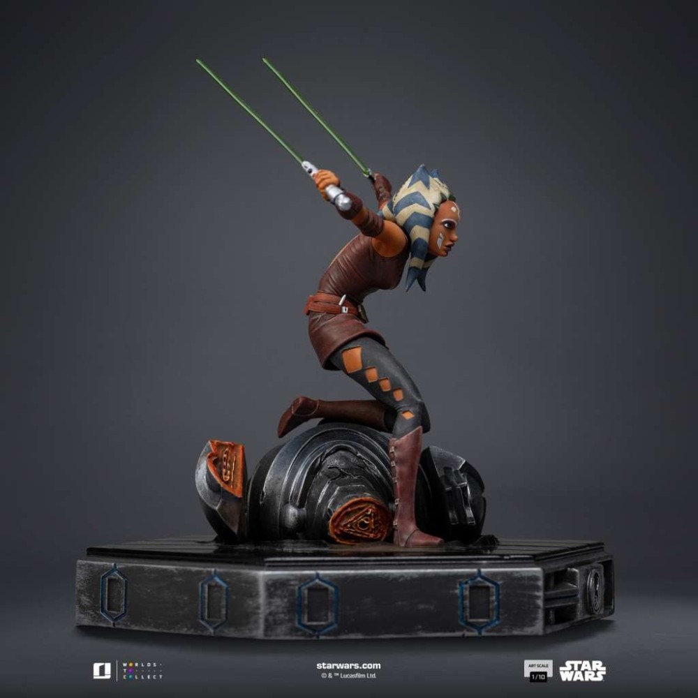 IRON STUDIOS STAR WARS THE CLONE WARS AHSOKA TANO ART SCALE 1/10 STATUE RESIN FIGURE