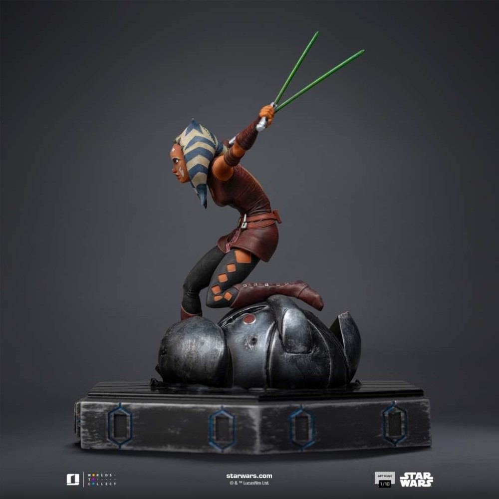 IRON STUDIOS STAR WARS THE CLONE WARS AHSOKA TANO ART SCALE 1/10 STATUE RESIN FIGURE