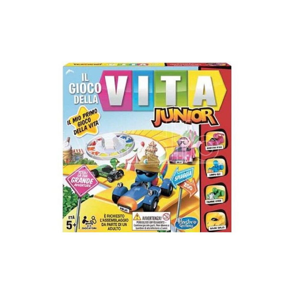 IL GIOCO DELLA VITA JUNIOR - GIOCO DA TAVOLO ITALIANO  HASBRO
