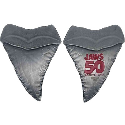 FANATTIK JAWS 50TH ANNIVERSARY SHARK TOOTH MEDALLION REPLICA