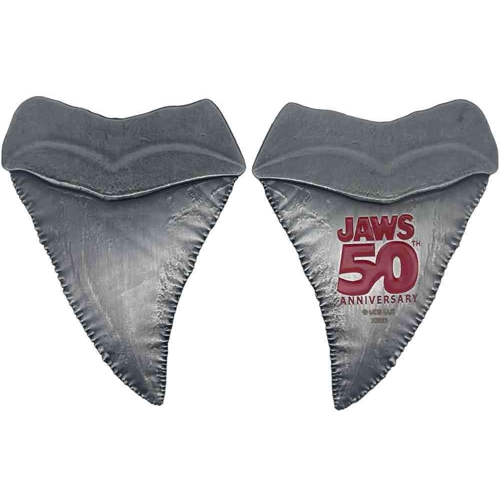 JAWS LO SQUALO 50TH ANNIVERSARY SHARK TOOTH MEDALLION REPLICA FANATTIK