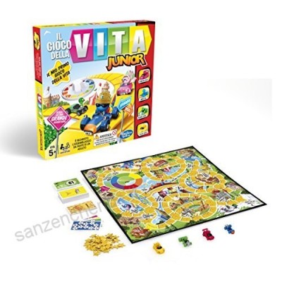 IL GIOCO DELLA VITA JUNIOR - GIOCO DA TAVOLO ITALIANO  HASBRO