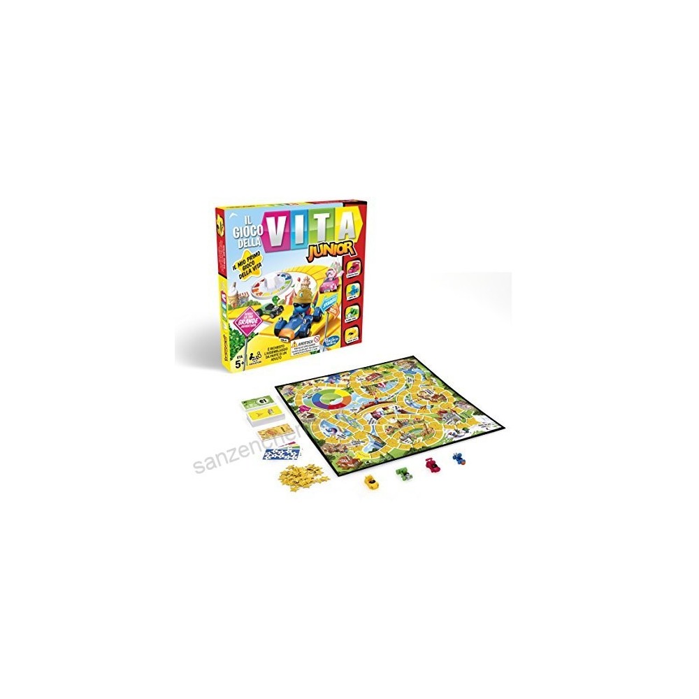 IL GIOCO DELLA VITA JUNIOR - GIOCO DA TAVOLO ITALIANO  HASBRO