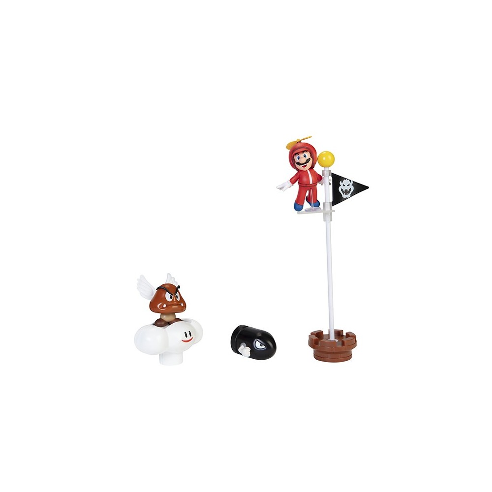 JAKKS PACIFIC INC. WORLD OF NINTENDO SUPER MARIO CLOUD DIORAMA SET ACTION FIGURES