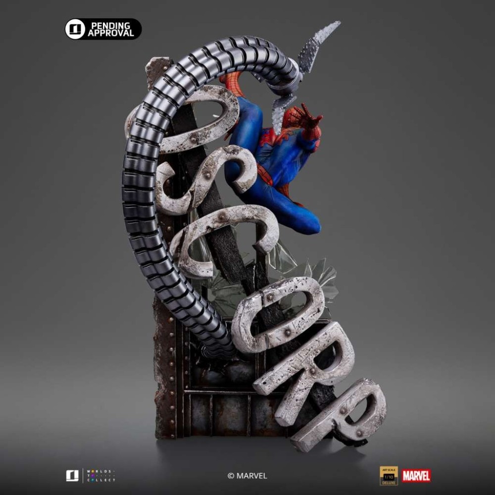 IRON STUDIOS SPIDER-MAN 10TH ANN. BDS ART SCALE 1/10 STATUE RESIN FIGURE