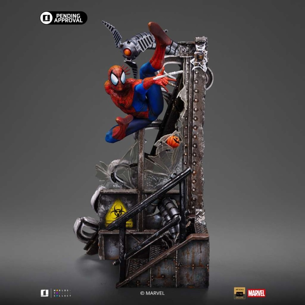 IRON STUDIOS SPIDER-MAN 10TH ANN. BDS ART SCALE 1/10 STATUE RESIN FIGURE