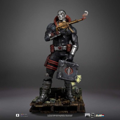 IRON STUDIOS G.I. JOE DESTRO ART SCALE 1/10 RESIN STATUE FIGURE