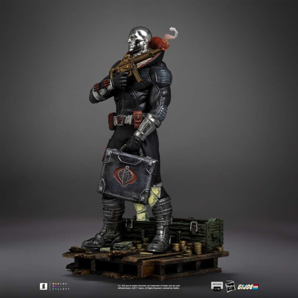 G.I. JOE DESTRO ART SCALE 1/10 STATUA FIGURE IRON STUDIOS