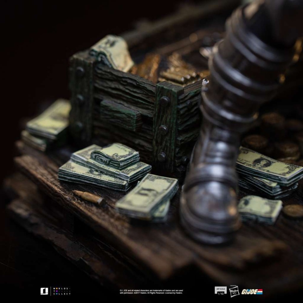 G.I. JOE DESTRO ART SCALE 1/10 STATUA FIGURE IRON STUDIOS