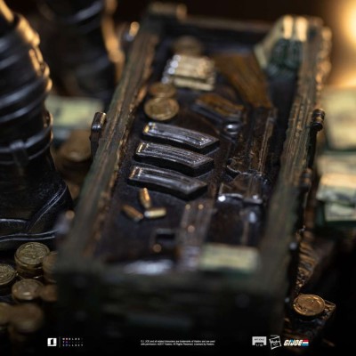 IRON STUDIOS G.I. JOE DESTRO ART SCALE 1/10 RESIN STATUE FIGURE