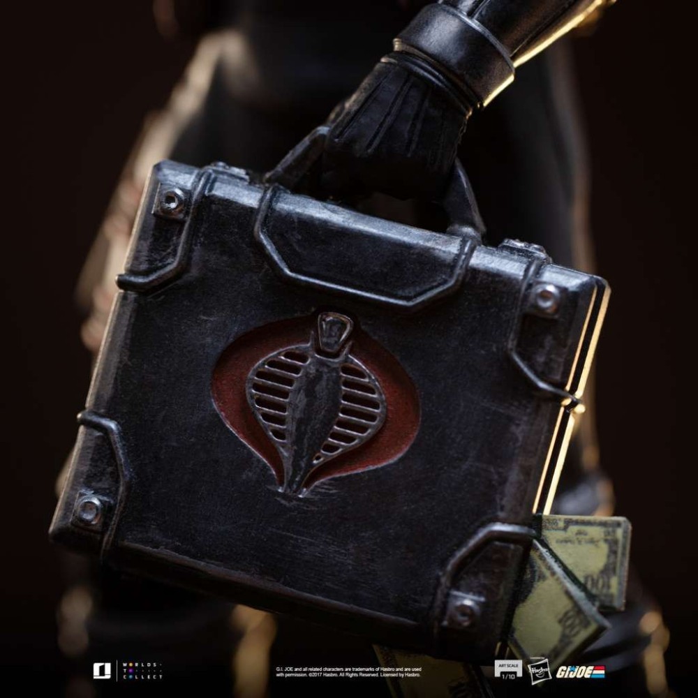 G.I. JOE DESTRO ART SCALE 1/10 STATUA FIGURE IRON STUDIOS