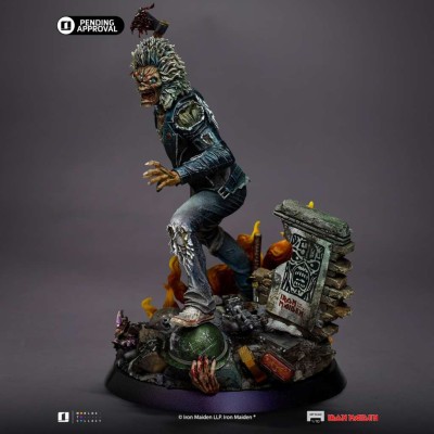IRON MAIDEN EDDIE 50TH ANNIVERSARY ART SCALE 1/10 STATUA FIGURE IRON STUDIOS