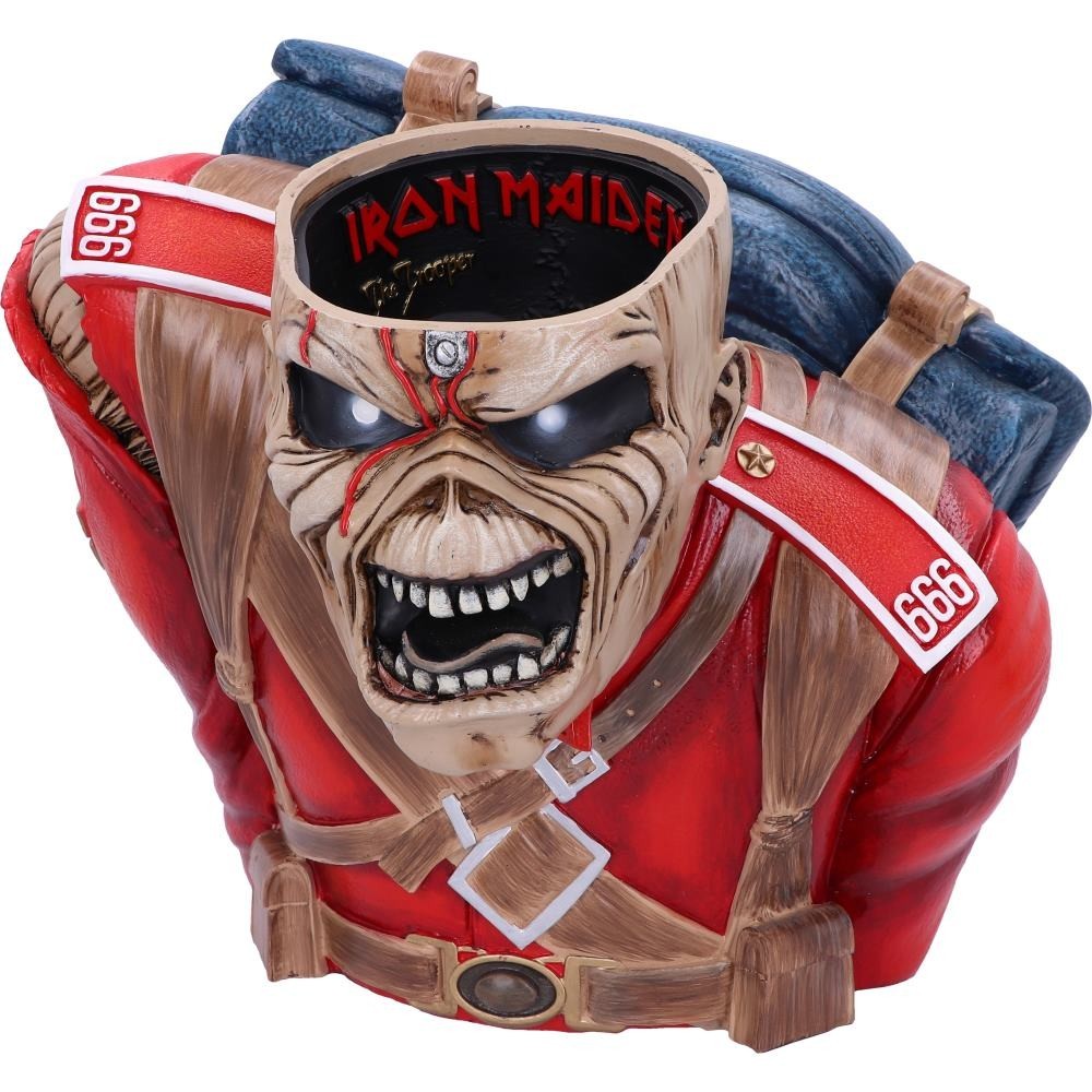 NEMESIS NOW IRON MAIDEN THE TROOPER EDDIE BUST BOX FIGURE