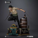 IRON STUDIOS ONE PIECE NETFLIX RORONOA ZORO ART SCALE 1/10 RESIN STATUE FIGURE
