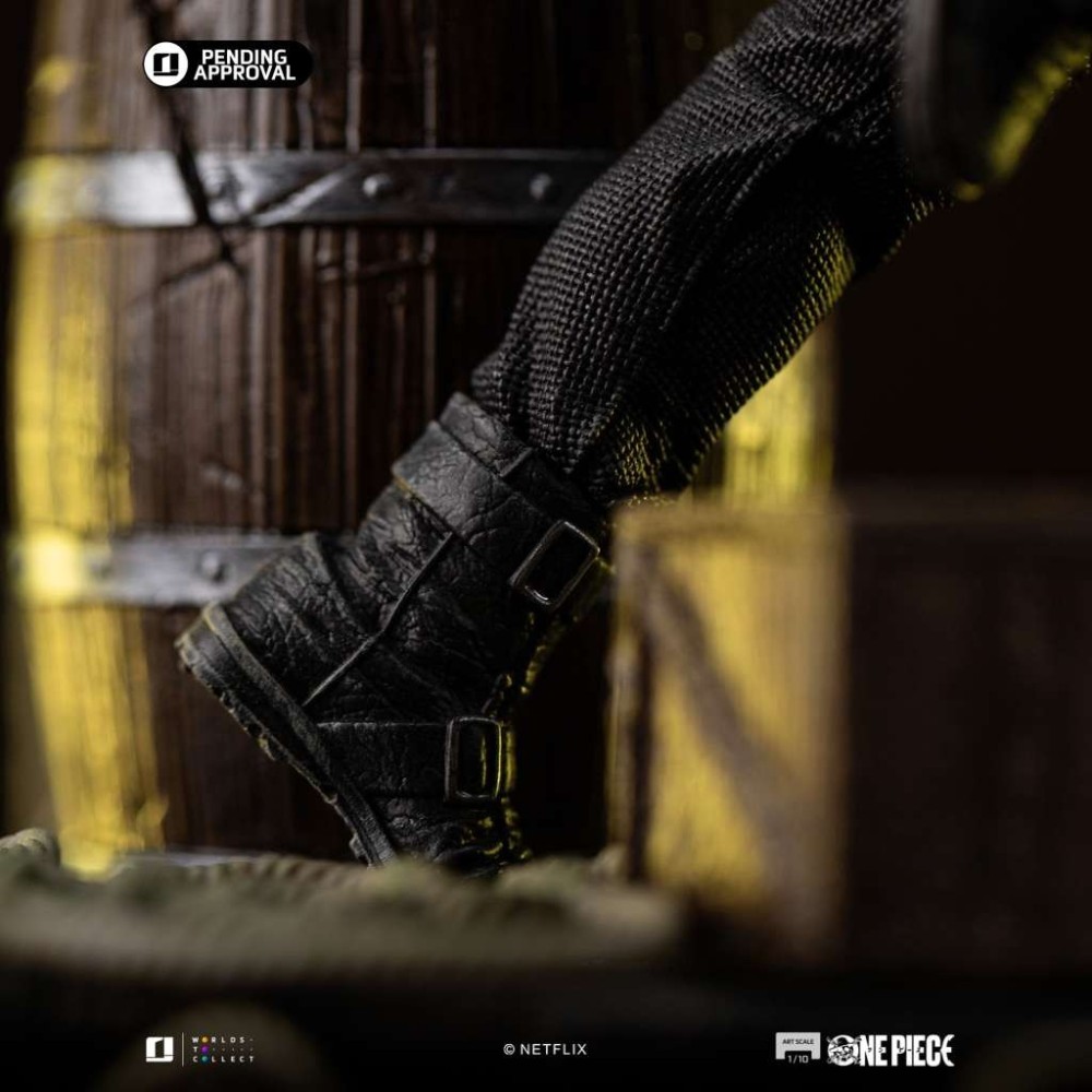 IRON STUDIOS ONE PIECE NETFLIX RORONOA ZORO ART SCALE 1/10 RESIN STATUE FIGURE