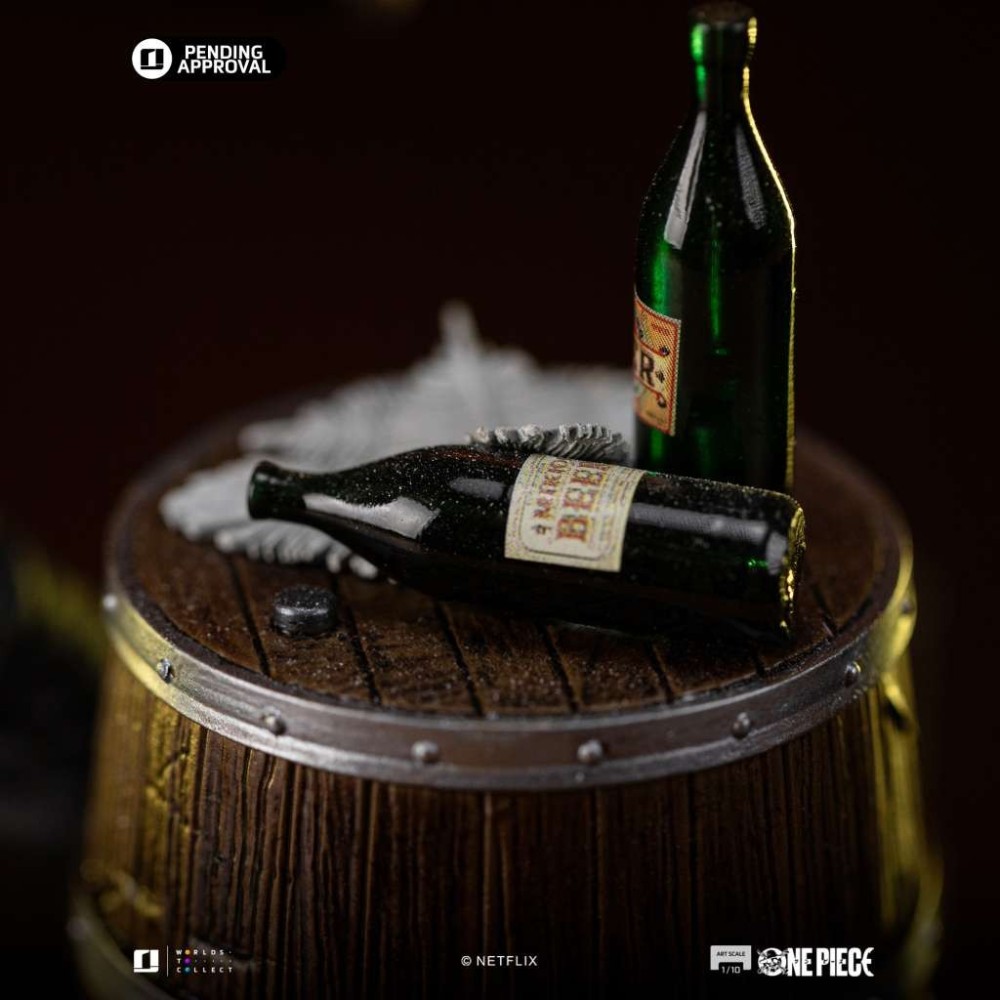 IRON STUDIOS ONE PIECE NETFLIX RORONOA ZORO ART SCALE 1/10 RESIN STATUE FIGURE