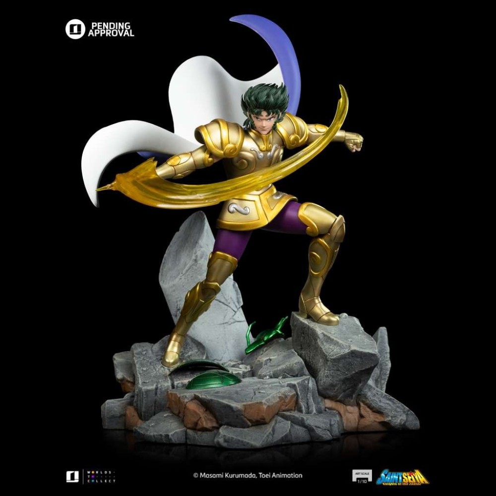 IRON STUDIOS SAINT SEIYA CAPRICORN SHURA ART SCALE 1/10 STATUE RESIN FIGURE