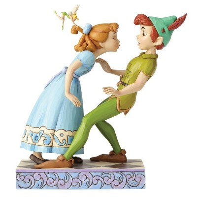 DISNEY TRADITIONS PETER PAN WENDY TRILLI STATUA RESIN FIGURE ENESCO