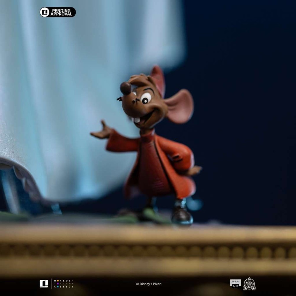 DISNEY CLASSICS CENERENTOLA CINDERELLA ART SCALE 1/10 STATUA FIGURE IRON STUDIOS