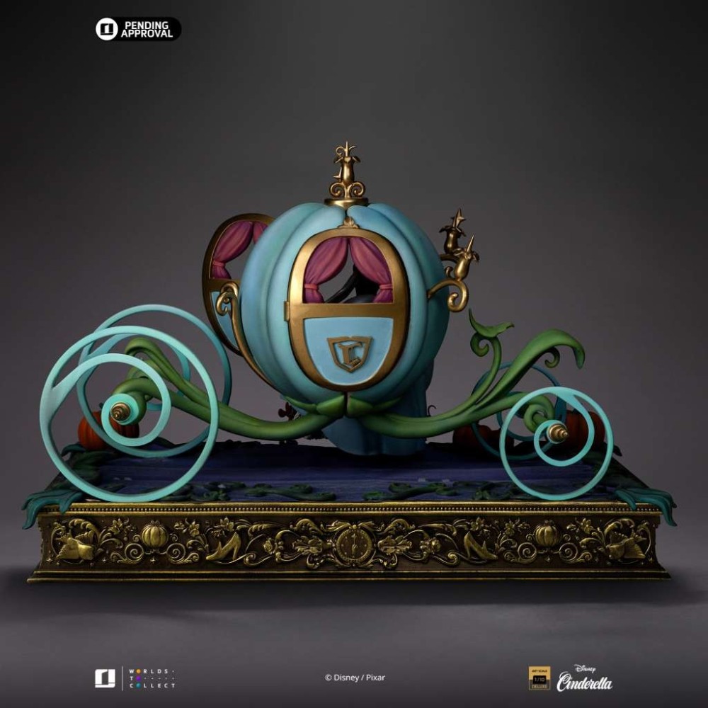IRON STUDIOS DISNEY CLASSICS CINDERELLA ART SCALE DELUXE 1/10 STATUE RESIN FIGURE