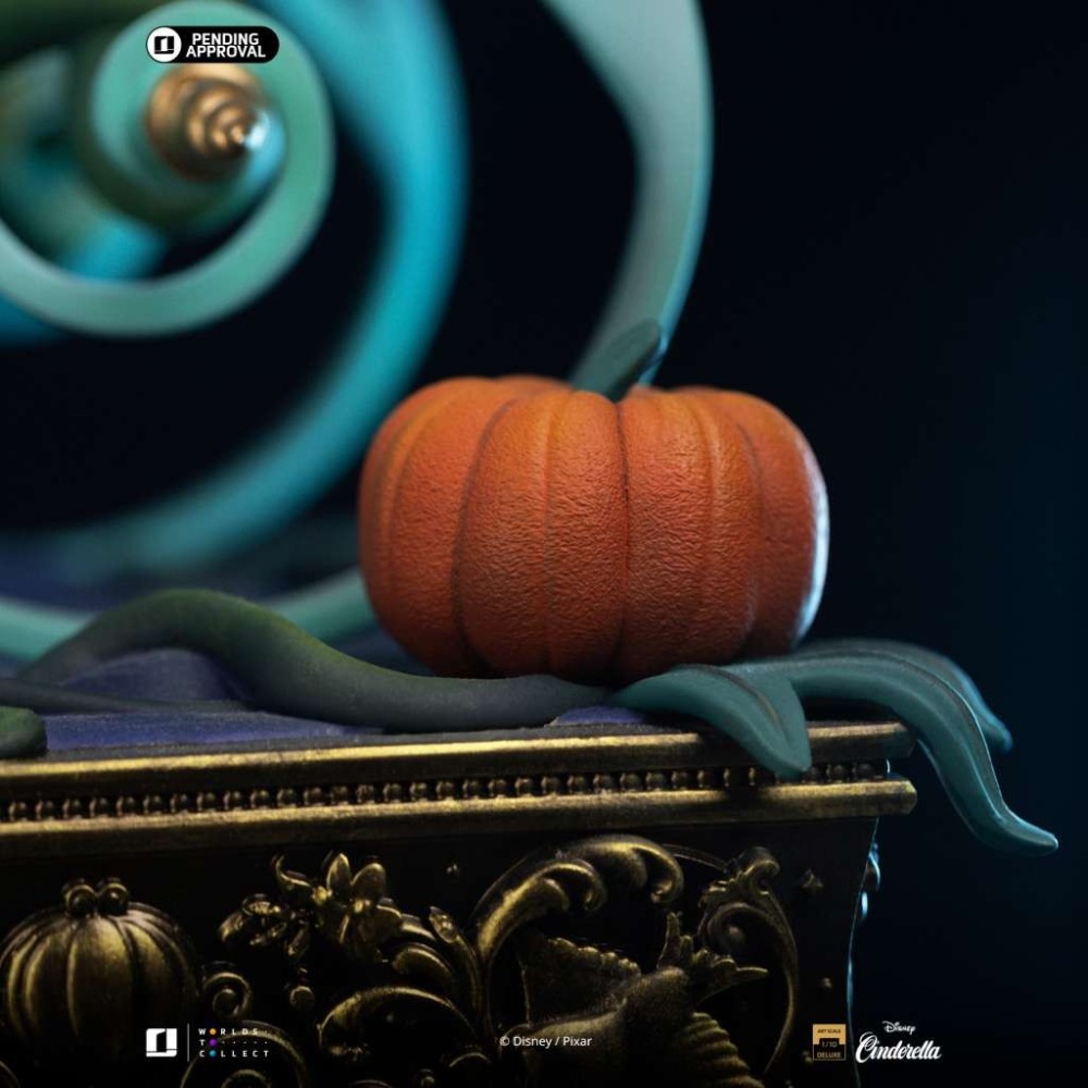 DISNEY CLASSICS CENERENTOLA CINDERELLA ART SCALE DELUXE 1/10 STATUA FIGURE IRON STUDIOS