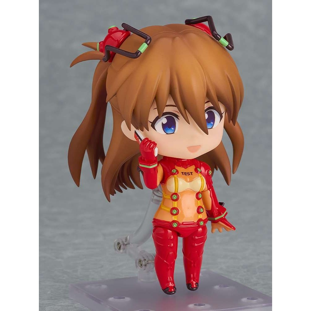 EVANGELION 2.0 ASUKA LANGLEY PLUGSUIT NENDOROID ACTION FIGURE GOOD SMILE COMPANY