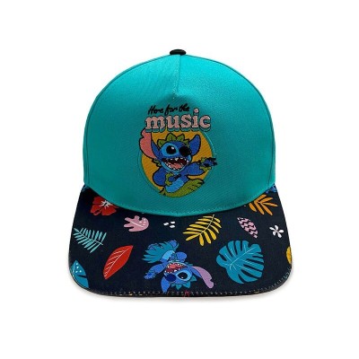 LILO AND STITCH HERE FOR THE MUSIC STITCH BASEBALL CAP