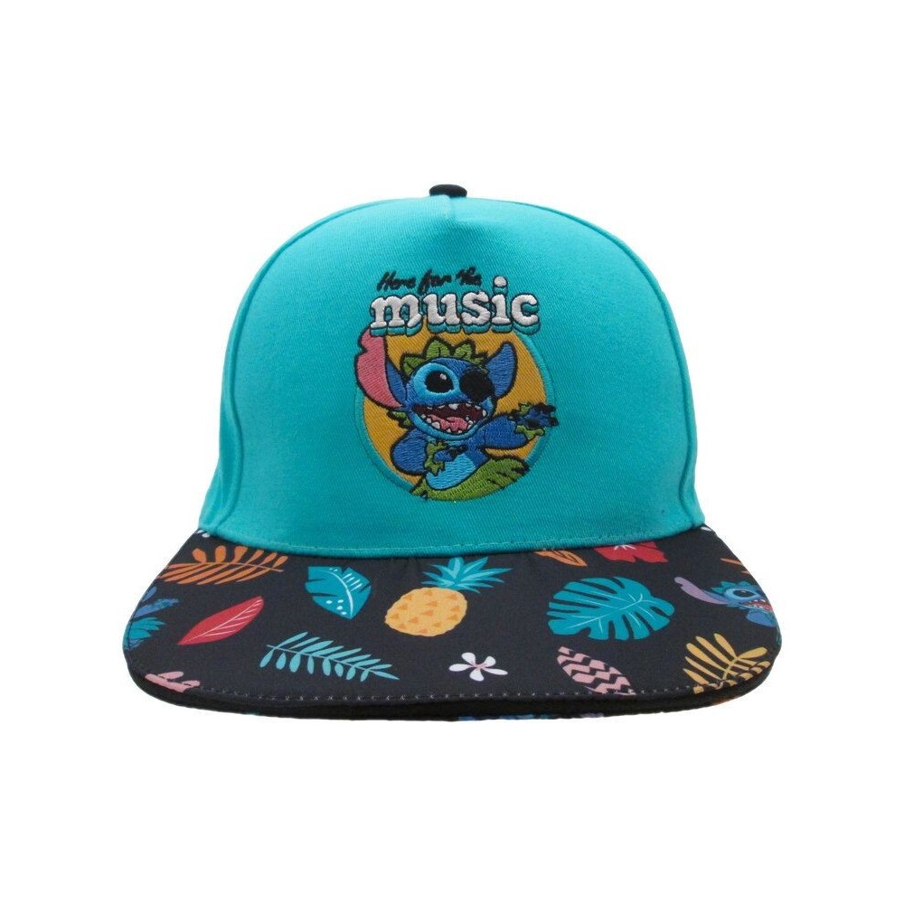 LILO AND STITCH HERE FOR THE MUSIC STITCH CAPPELLO BASEBALL CAP