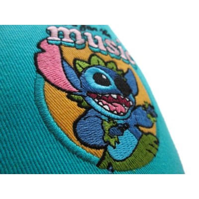 LILO AND STITCH HERE FOR THE MUSIC STITCH CAPPELLO BASEBALL CAP