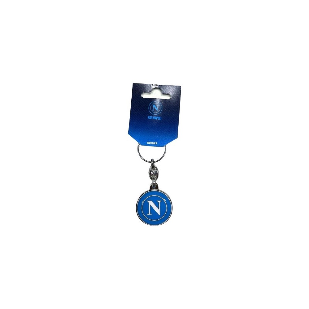 NAPOLI SSC AG4IN METAL KEYCHAIN