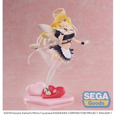 SEGA GOODS A CERTAIN SCIENTIFIC RAILGUN T MISAKI FALLEN ANGEL MAID LUMINASTA STATUE PVC FIGURE