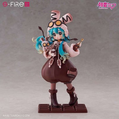 HATSUNE MIKU MARSHMALLOW HOT COCOA S-FIRE FIGURE STATUA SEGA GOODS
