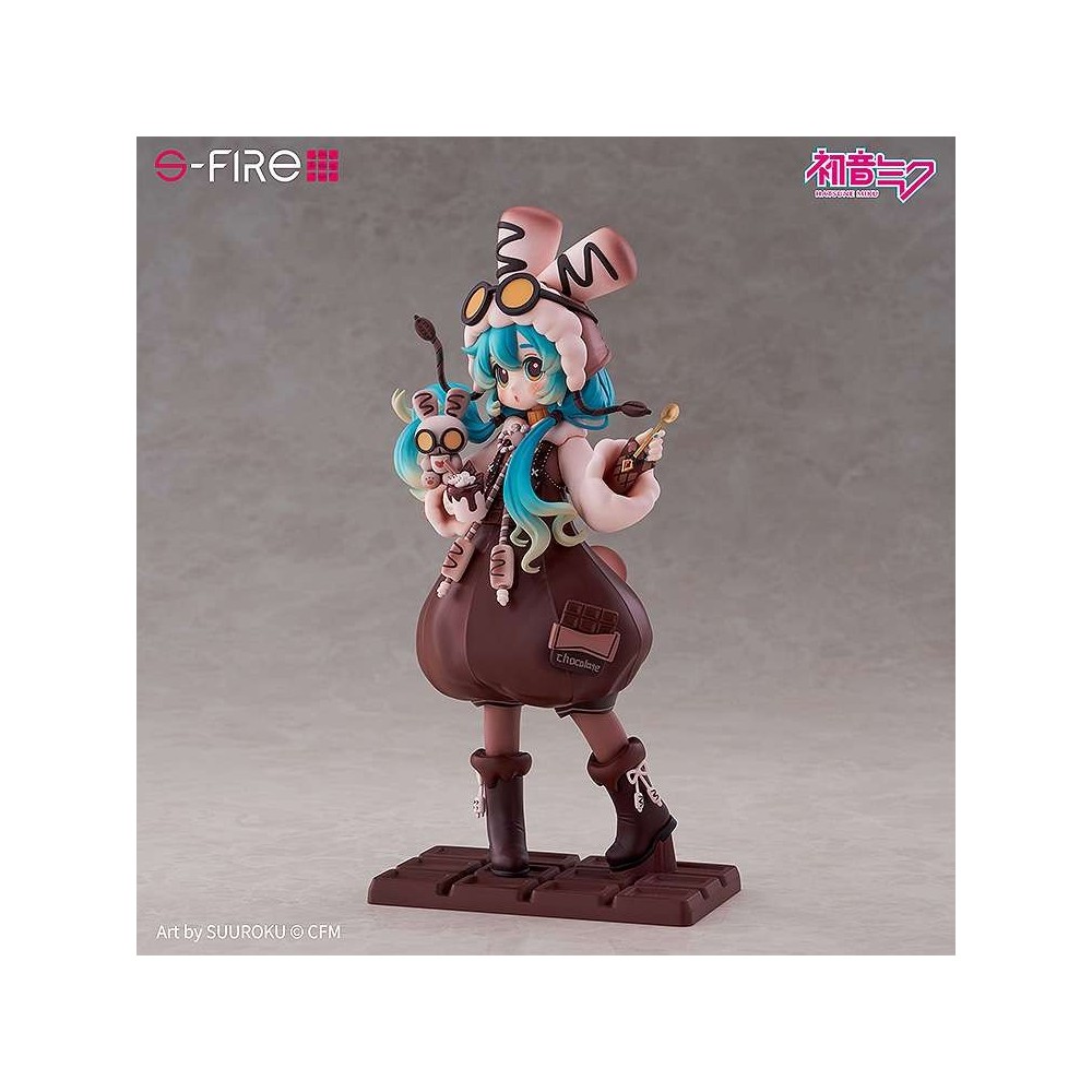 HATSUNE MIKU MARSHMALLOW HOT COCOA S-FIRE FIGURE STATUA SEGA GOODS