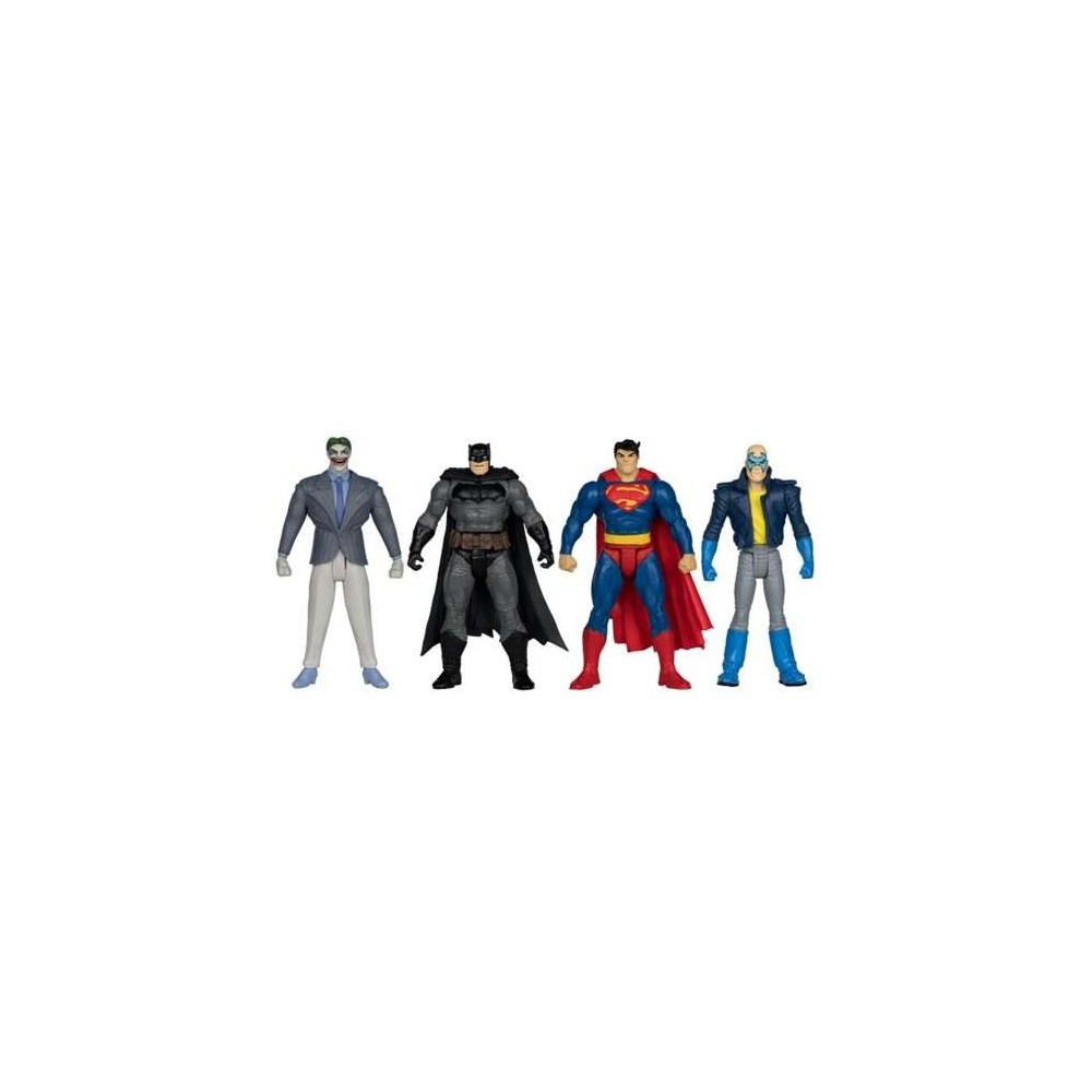 MC FARLANE DC DIRECT THE DARK KNIGHT RETURNS 4-PACK PVC 8CM MINI FIGURES